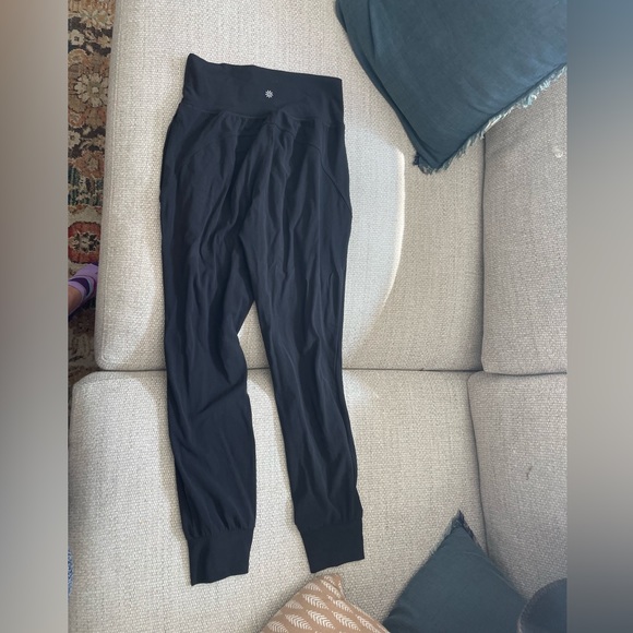 Athleta Salutation Black Joggers - Picture 3 of 3